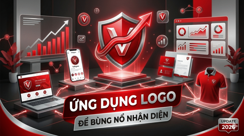 Ứng dụng logo để bùng nổ nhận diện - VeeKey.vn